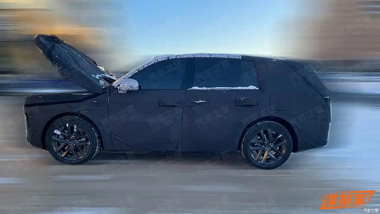 Обновленный Li Auto L7 засняли на фото: он получит технологии, как у флагманского L9 Livis